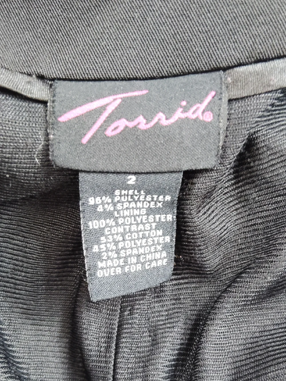 Torrid Cropped Ruffle Jacket - Picture 3 of 8